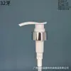 El fabricante suministra cabezales de bomba de 28 dientes-32 dientes hechos de material PP, específicamente para botellas de gel de ducha, loción y artículos de tocador.