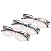 Impresión Jiangnan nueva moda gafas de lectura al por mayor gafas de lectura HD de PC europeas y americanas cómodas fabricantes de espejos de lectura