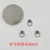1-63 Espaçadores antigos de prata vintage de Shanxi, acessórios DIY, pulseira de prata 999, cordão de mão, componentes de joias culturais e artísticos