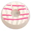 Luz LED de Flash de Donut Delicioso de Dibujos Animados Transfronteriza Zapatos con Agujeros Zapatos Hebilla de Zapato de Flor Accesorios Dibujos Animados DIY Decoración para Zapatos de Jardín