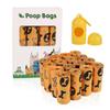 Bolsa para excrementos de perro transfronteriza, gruesa y degradable, recogedor de excrementos, dispensador de bolsas para excrementos de perro, suministros de limpieza
