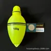 Boia Eletrônica, Boia de Barriga Grande, Boia de Pesca Noturna com Luz Dupla, Alta Flutuabilidade para Pesca em Rocha, Pesca em Mar, Boia para Arremesso de Longa Distância, Boia Luminosa para Carpa e Bagre Atacado