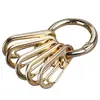 Chaveiro Criativo de Cintura para Carro com Argola e Fivela Pingente de Chaveiro Multi-Fivelas Liberação Rápida Chaveiro de Grande Capacidade
