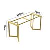 Suporte de Pé de Mesa Simples em Forma de T para Prancha de Rocha Pé de Mesa Pé de Mesa Pé de Mesa Pé de Mesa de Chá Pé de Mesa de Jantar de Metal Pé de Barra