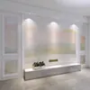 2025 Novo Papel de Parede Escandinavo Abstrato Pintura a Óleo Pintada à Mão Tecido de Parede para Fundo de TV Estilo Simples Mural Personalizado Sem Emendas