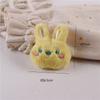 Broche Coelho de Pelúcia Fofo DIY Acessório de Cabelo Presilha de Cabelo Acessório de Bolsa Sapato Meia Estilo Desenho Animado Fofo