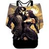 Amazon nuevo chaleco de mujer verano delgado 3D digital Halloween estampado chaleco top de mujer personalización