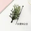 Plantas Aquáticas Artificiais, Decorações de Pinhas para Árvore de Natal, Arranjos de Flores de Pinhas, Plantas Verdes Transfronteiriças de Natal, Fornecimento Atacadista de Plástico