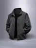 Chaqueta Deportiva para Hombre Primavera y Otoño 2025 Nuevo Estilo Cuello Vertical Top Abrigo para Montar Correr Corto Chaqueta Casual para Exteriores