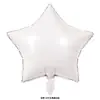 Balão de filme de alumínio balão de casamento balão de festa de aniversário balão de 18 polegadas folha de alumínio estrela de cinco pontas arranjo balão de cena atacado