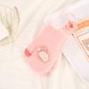 Guantes cálidos para bebé invierno lindos dibujos animados a prueba de frío engrosados con forro polar doble capa halter dedo todo incluido guantes para niños