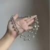 Colar de Contas Estilo Étnico Retrô com Design em Camadas, Corrente Longa Estilosa e Moderna para Mulheres