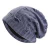 Sudadera con capucha desgarrada retro para hombre y mujer, gorro, turbante hip-hop, protectores de orejas, capucha JDU-50H