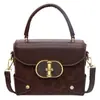 Bolso de Mano de Alta Gama Transfronterizo Versátil Bolso Pequeño Cuadrado para Mujer Moda Otoño e Invierno 2025 Nuevo Bolso de Hombro Bolso Cruzado para Viajes