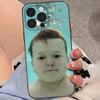 Para iPhone 15 comércio exterior novo fofo engraçado menino pequeno capa de celular