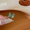 Anillo de Mariposa Retro Desgastado "Jardín del Reino Secreto" para Mujer Nicho Lujo Ligero Alta Gama Personalizado Nuevo Estilo 2024