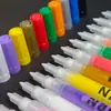 Nova Caneta Graffiti à Prova d'Água para Nail Art DIY Transfronteiriça 0.7mm Caneta de Nail Art de Secagem Rápida Marcador de Pintura Colorida Caneta de Pintura para Unhas