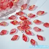 Al por mayor 6x 12mm agujero horizontal hojas pequeñas hojas de esmalte de colores material para pulsera DIY hecho a mano accesorios de pasador de pelo antiguo