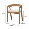 Mesa Grande de Madeira Maciça Nórdica com Ardósia Mesa de Estudo Dupla Mesa de Jantar Simples para Casa Mesa de Trabalho para Sala de Estar Mesa de Computador para Escritório