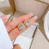 [Combinación de traje] ojo de caballo con forma de huevo lujo elegante rojo en línea cadena para la clavícula de moda para mujer fabricante de collares de circón completo