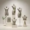 Loja de roupas de alta qualidade renda lingerie sutiã push-up manequim de meio corpo adereço para vitrine de roupas femininas