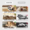 Cama de Mascota de Verano Transpirable Estilo Militar para Comercio Exterior, Adecuada para Todas las Estaciones, Resistente a la Humedad, Extraíble y Lavable, Elevada del Suelo, para Perros y Gatos Pequeños y Medianos