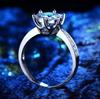 Anillo de compromiso de moda Wish explosions 2017 anillo de circón ocho corazones ocho flechas exquisito joyería para mujer venta al por mayor