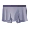 Pacote com 50 cuecas boxer masculinas sem costura de fibra regenerada, confortáveis, respiráveis, de cintura média, 10A, boxer briefs antibacterianos