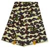 Tecido de Poliéster Batik com Estampa Africana One Piece Ankara Multicor Tecido para Vestido de Festa Amazon