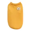 Suministros para Mascotas Ropa para Perros Ropa para Perros Pequeños y Medianos Primavera y Verano Nuevos Suministros para Cachorros Camiseta de Oso Manzana