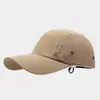 Gorra de Béisbol de Secado Rápido para Padre e Hijo Estilo Coreano Estilo Minimalista Gorra de Cúpula Lisa Estilo Japonés Moda Artística Gorra de Sol Versátil