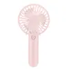 Ventilador Pequeno de Mão, Carregamento USB Mini, Bateria de Ultra Longa Duração, Gadget de Resfriamento Portátil, Ventilador de Presente