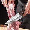 Mongol mão-segurada faca de carne de mão faca de carne de corte de carne faca de jantar para cordeiro cortador de aço inoxidável faca de frutas domésticas