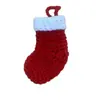 Acessórios de Árvore de Natal Tricotados à Mão Decorações de Presente Pingentes de Presente de Natal Feitos à Mão Acessórios Tricotados