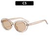 Novos Óculos de Sol da Moda em Formato Oval T Simples Casual Transfronteiriços Europeus e Americanos Óculos de Sol de Verão Óculos de Sol Personalizados