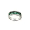 Anillo de Shein más vendido para mujer, elegante joya de dama noble verde, accesorio de moda para vestidos de noche y banquetes