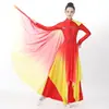 Figurino de Coro Novo Figurino de Dança Clássica Feminino Dança de Abertura Tudo de Bom Traje de Tambor Oração de Bênção Hino à pátria