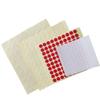 Uña redonda adhesiva de doble cara de 5 mm 8 mm 10 mm, tarjeta de color para uñas, adhesivo especial transparente sin marcas, 100 pegatinas