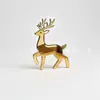 Colgantes decorativos de acrílico para la atmósfera festiva del hogar en Navidad (renos) y Halloween (muñecos de nieve), para interiores y exteriores.