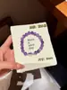 Pulsera de Cristal Calavera Amatista Soñadora Natural Original Zilan Noble Luz de Lujo Temperamento Iluminador de Piel para Mujer Costa
