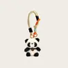 Peluche Elefante Pequeño Muñeco Colgante de Bolso Pingüino Peluche Regalo de Cumpleaños Llavero Panda Moda Callejera