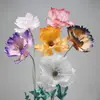 Gran Instalación de Flor de Arte en Papel Tridimensional, Decoraciones para Escaparates, Exhibiciones Decorativas para Centros Comerciales, Flores Artificiales de Arte en Papel Enrollado a Mano
