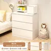 Armário com gavetas, armário de armazenamento para quarto, armário de armazenamento ao pé da cama, armário de armazenamento de roupas estilo gaveta para casa em madeira natural, armário de cinco gavetas para sala de estar