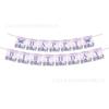 Novo prato de jantar temático de borboleta lavanda, prato de papel, copo de papel, guardanapo, toalha de mesa, bandeirinha, louça para festa de aniversário