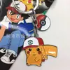 Llavero Periférico Popular de Anime Pokemon Colgante de Aleación Pikachu Go Squirtle Eevee Kirby