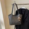 Bolso Retro para Mujer, Bolso de Otoño e Invierno, Nuevo Bolso de Hombro de Alta Gama para Mujer, Bolso Tote de Gran Capacidad, Bolso de Moda para el Trabajo