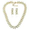 Pendientes de perlas y diamantes de moda europea y americana, collar con colgante que combina con todo, accesorios femeninos, fábrica al por mayor
