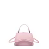 Bolsa de ombro moderna estilo coreano, nova moda primavera 2026, bolsa transversal estilosa e texturizada, luxo leve, bolsa quadrada pequena feminina de cor sólida simples