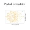 Fanqi novo FX64224 simples artístico Lótus quarto Xuan sala de estar decoração de parede adesivos de parede autoadesivos