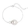 Pulsera Collar de Plata S925 Plata Pura Ágata Atrae la Fortuna Exquisito Nicho Retro Tendencia Nacional Lujo Ligero Nuevo Estilo Chino Candado de Paz